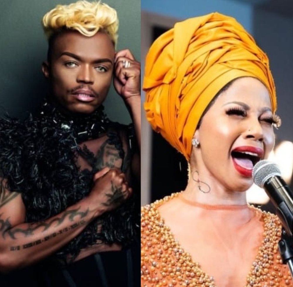 Somizi luôn sát cánh cùng ca sĩ Kelly Khumalo trong mọi hoàn cảnh